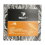 Psilly - Dark Chocolate Bar - Ginger & Turmeric | Buy Magic Mushrooms Canada