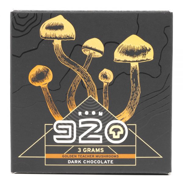 Room 920 – Mushroom Chocolate Bar - Dark Chocolate - 3 Grams | Buy Magic Mushrooms Canada