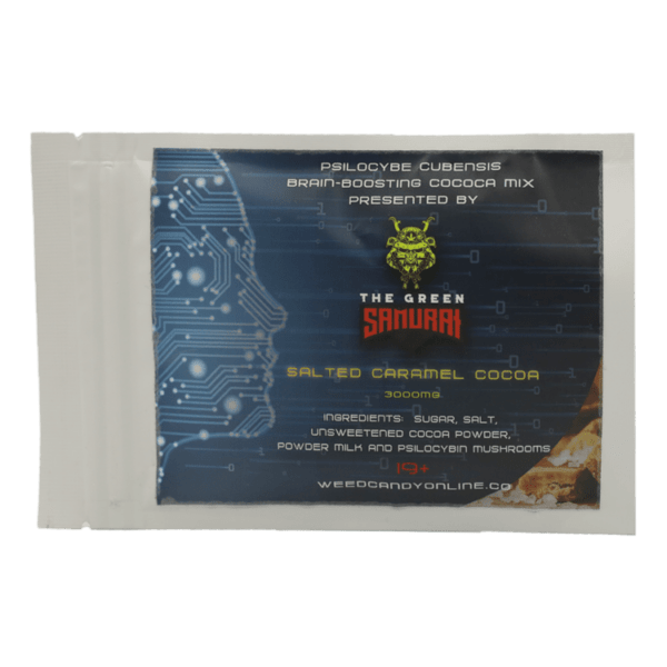 The Green Samurai - Salted Caramel Cocoa - 1g or 3g | Buy Magic Mushrooms Canada