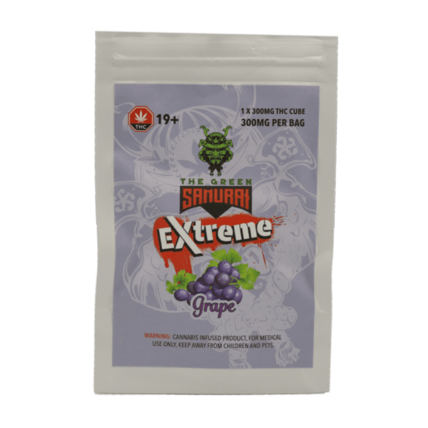 Green Samurai Extreme - Grape Gummy 300mg THC | Buy Magic Mushrooms Canada