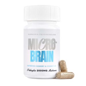 Euphoria Psychedelics – Micro Brain Capsules - (100mg X 20 Capsules) | Buy Magic Mushrooms Canada