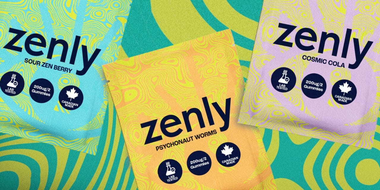 Zenly - LSD Gel Tabs - 600ug (100ug per tab) | Buy Magic Mushrooms Canada